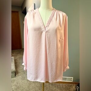 Vince Camuto Blush Pink Blouse | XL